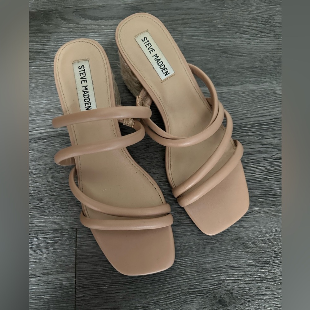 Steve Madden block heel sandals